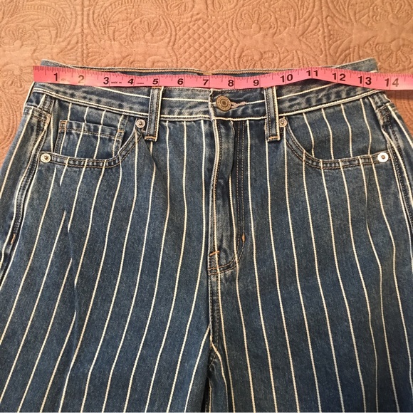 American Eagle White striped jeans - Picture 3 of 11